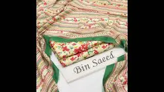 Bin Saeed lawn collection 2025 #binsaeed #binsaeedlawn #binsaeedcollection #sale #viralvideo #short