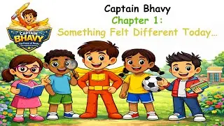 Captain Bhavy &ndash; Chapter 1 | Aaj Kuch Alag Tha ✨ | Kids Learning Comic Story | BhavySpace
