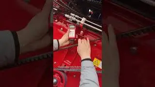 Non-contact measuring occurs by infrared light，SK-500 belt tension meter