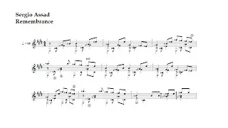 Sergio Assad. Remembrance