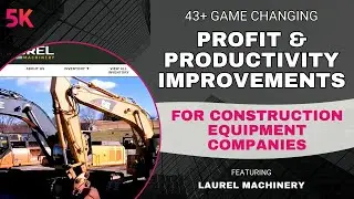 AI Strategies to Boost Profit & Productivity for Construction Equipment Companies | Laurel Machinery