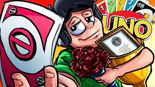 He Really Won Uno On The Very First Card...