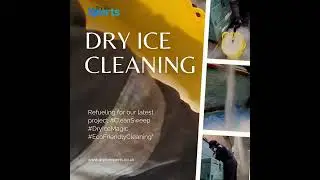 Eco-friendly dry ice cleaning