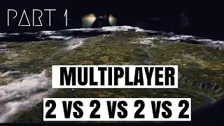 R.U.S.E. Multiplayer Match 2vs2vs2vs2 (Part 1/2) - S01E04 HD 1080p 60 Fps