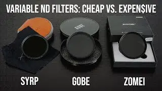 Variable ND Filter Test for Video: Cheap vs Expensive (Syrp, Gobe, Zomei) [Color Cast, X-Pattern]