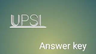 UPSI ka answer key kaise check kre | UPSI answer key 2021