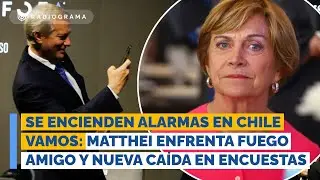 Se encienden las alarmas en Chile Vamos: Matthei enfrenta fuego amigo y nueva caída en encuestas