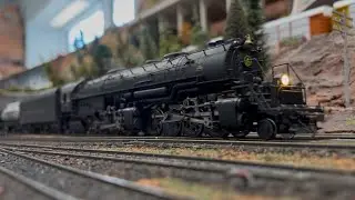 Ho scale locomotives running on a layout in Model train club in Arizona including my 2-8-0 (Part 1)