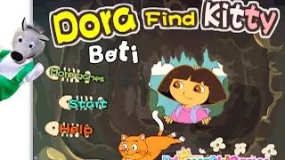 Dora the Explorer find Kitty Game for Kids fascinating video