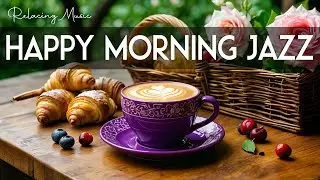Happy Morning Jazz 🎶 January Bossa Nova Instrumental and Relaxing Jazz Cafe Music for Studying'