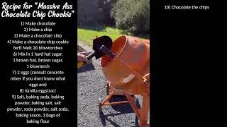 YTP - Massive Ass Chocolate Chip Chookie Recipe
