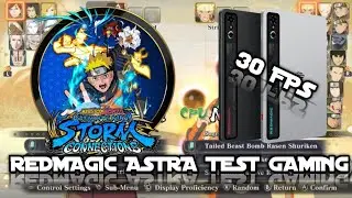 Redmagic ASTRA GAMEPLAY 30 FPS?? NARUTO ULTIMATE NINJA STROM CONNECTIONS #naruto #testgaming,Eden