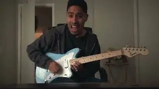 Squier Mini (Jazzmaster) | Lead Guitar Tone Demo