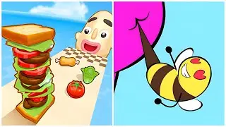 Help Me Tricky Puzzle vs Sandwich Runner - (All New Update, Max Level)