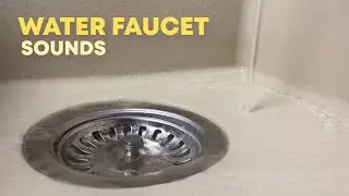 Soothing Baby Sounds: Water Faucet Sound | Running Tap Water Sound Effect | White Noise for Sleeping