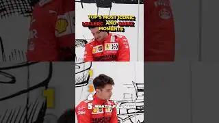 Top 5 Most Iconic Leclerc and Sainz Moments #f1 #ranking #viralshorts