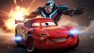 Lightning McQueen ROBOT Mode Activated ⚡🤖🔥 (Epic 8K Transformation!)