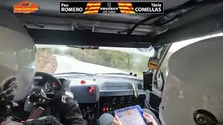 TC12 [ONBOARD] Peugeot 205 Rally Grup A | Collsaplana| Rally Costa Brava 2025 | P. Romero T.Comellas