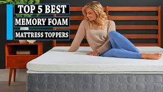 Mattress Topper || 5 Best Memory Foam Mattress Toppers in 2025 || You Can Buy