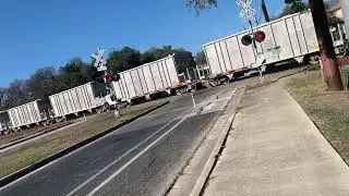 Northbound Union Pacific rock train at dittmar road in south Austin Texas on 1/16/26