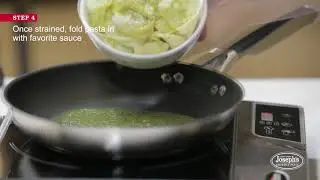 Boiling Torts & Sacchetti with Joseph's Gourmet Pasta