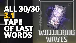 All Tape of Last Words 3.1 Lahai-Roi Wuthering Waves
