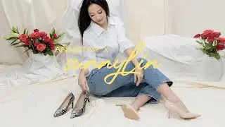 【SunnyLin】2021AW ◦ 性感尖頭小金蛇足弓墊高跟鞋 │ ANNSTAR