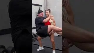 He didn&rsquo;t think I could do it #squats #workoutmotivation #fitnessmotivation