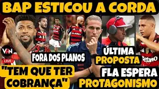 FLA ESPERA PROTAGONISMO DE LINO! ROYAL FAZ AVALIAÇÃO PESSOAL! DE NOVO VITÃO! BAP ESTICA A CORDA +