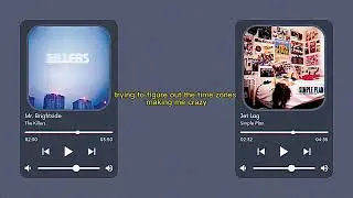 Mr. Brightside (The Killers) X Jet Lag (Simple Plan) Mashup