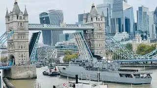 NE BRASIL (U27) leaving London | Brazil Navy 🇧🇷 