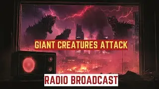 You're Listening to the Radio, During Giant Creatures Attack the World
