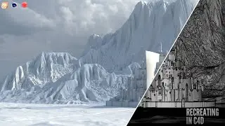 Speed modeling Minas tirith in C4D.