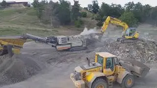 METSO Lokotrack LT1213 / Keestrack Frontier / New-Holland E235B / Volvo L120F Eyraud TP