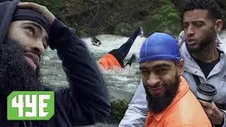 Trey Fell into a River lmfaoo!
