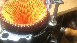 Adjusting tension to make a sock on the CSM