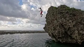 糸満市健児之塔の浜3-2-3 deep water solo