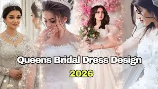 Queens Bridal Dress Design 2026 | Latest Royal Bridal Collection for Modern Brides