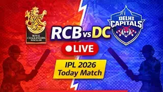 🔴 RCB vs DC LIVE SCORE | Today Match Live | Royal Challengers vs Delhi 🏏