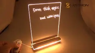 TDL-W2A Dual White Light Acrylic LED Base