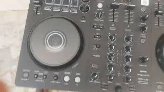 This a pioneer FLX4 serato controller DJ mixer