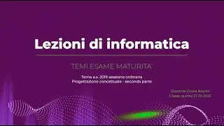 Temi d'esame: Tema 2019 sessione ordinaria - schema ER (2)