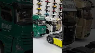 The Feels of Unboxing 7 units Lorry Scania & Mercedes-Benz Actros High Quality Collector Model #