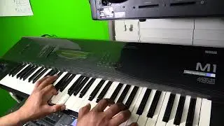 A cuantos conocen este teclado    KORG M1 de perez  desde florida