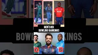 ICC ODI Bowling Rankings 2026 | Bangladeshi Players&rsquo; Positions & Stats #shorts #rashidkhan