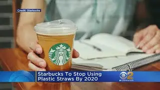 Starbucks To Eliminate Plastic Straws