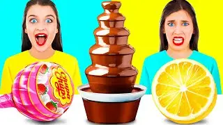 Шоколадный Фонтан Челлендж | Забавные Кухонные Лайфхаки от Choco DO