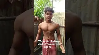 kon kon winter arc challenge complete kar rahe re ❓#winter #gym #fitness #yt #fit #hardwork #day