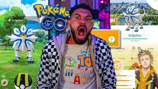 FAZ 1 ANO QUE ESCONDI ESSE SOLGALEO *EXTREMAMENTE RARO* CHEGOU A HORA... 😰 #pokemongo #solgaleo