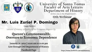 UST Department of History 12th Webinar